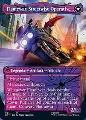Flamewar, Brash Veteran // Flamewar, Streetwise Operative (Shattered Glass) [Transformers] | Red Riot Games CA