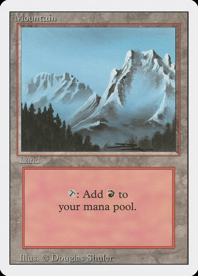 Mountain (Snow Top / Highest Point on Right) [Revised Edition] | Red Riot Games CA