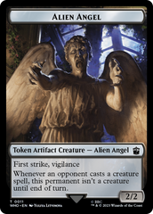 Alien Angel // Dalek Double-Sided Token [Doctor Who Tokens] | Red Riot Games CA