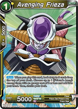 Avenging Frieza (BT1-089) [Galactic Battle] | Red Riot Games CA