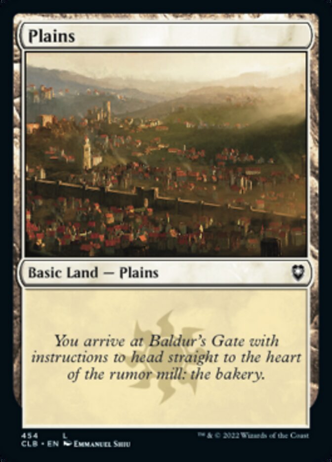 Plains (454) [Commander Legends: Battle for Baldur's Gate] | Red Riot Games CA