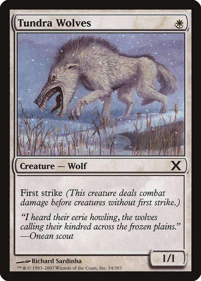Tundra Wolves [Tenth Edition] | Red Riot Games CA