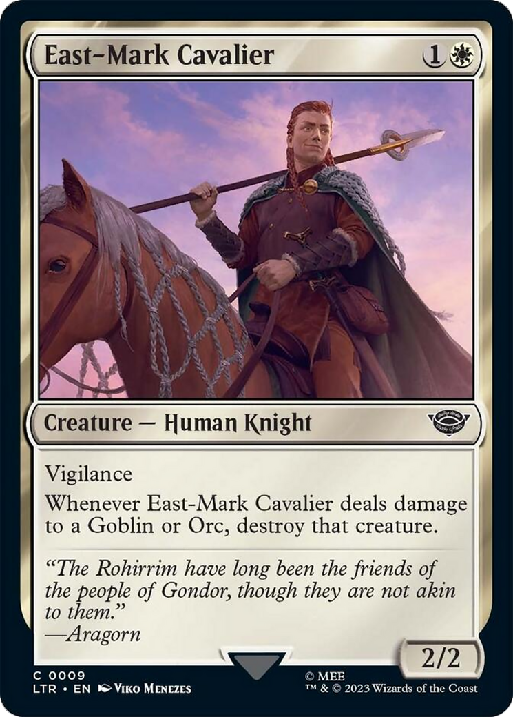 East-Mark Cavalier [The Lord of the Rings: Tales of Middle-Earth] | Red Riot Games CA
