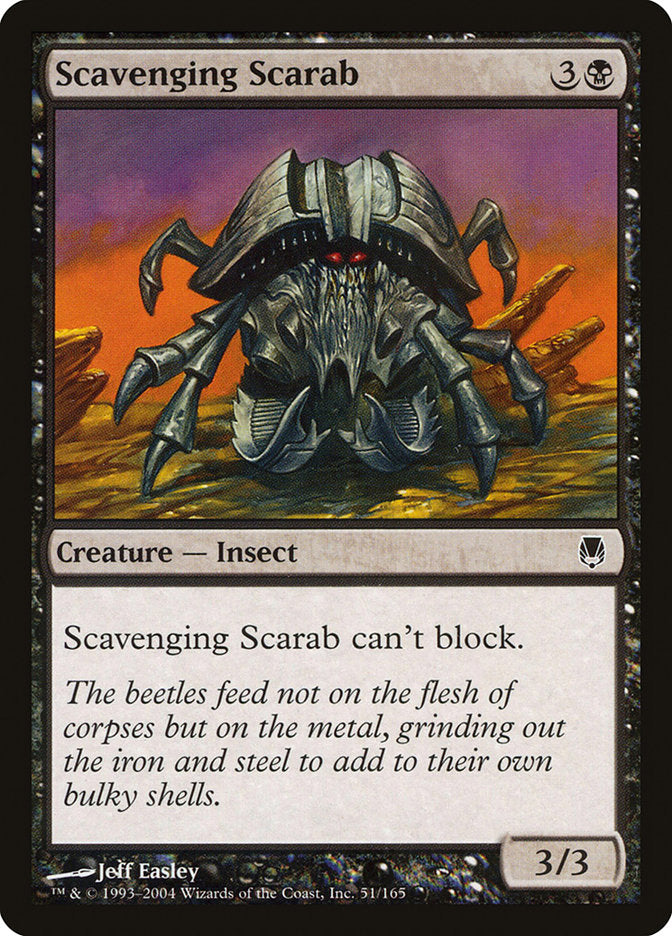 Scavenging Scarab [Darksteel] | Red Riot Games CA