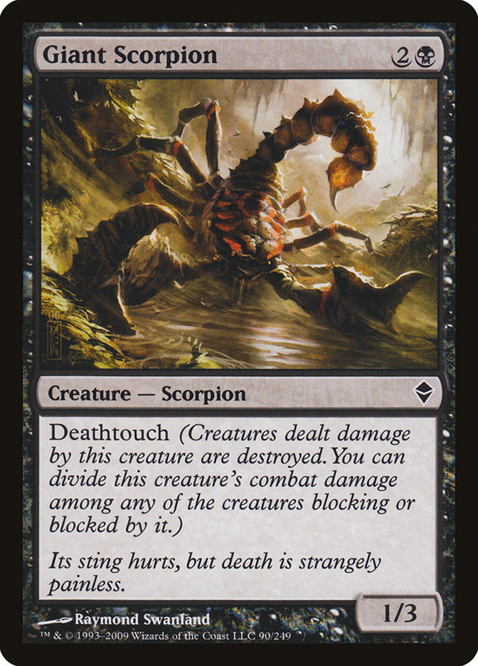 Giant Scorpion [Zendikar] | Red Riot Games CA