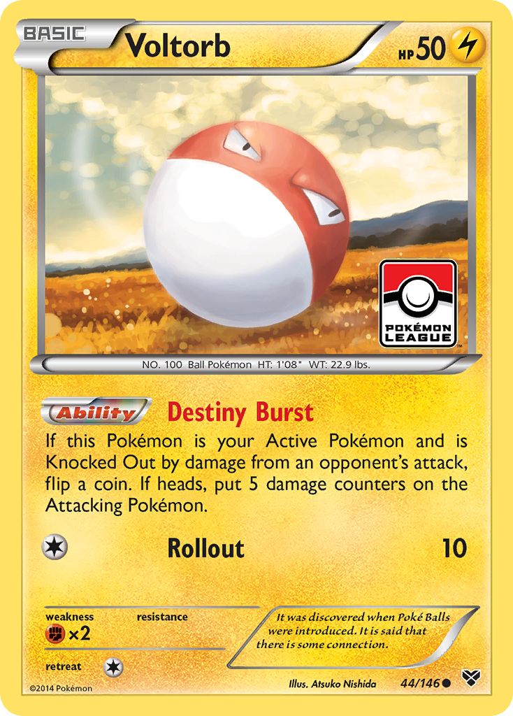 Voltorb (44/146) [XY: Base Set] | Red Riot Games CA