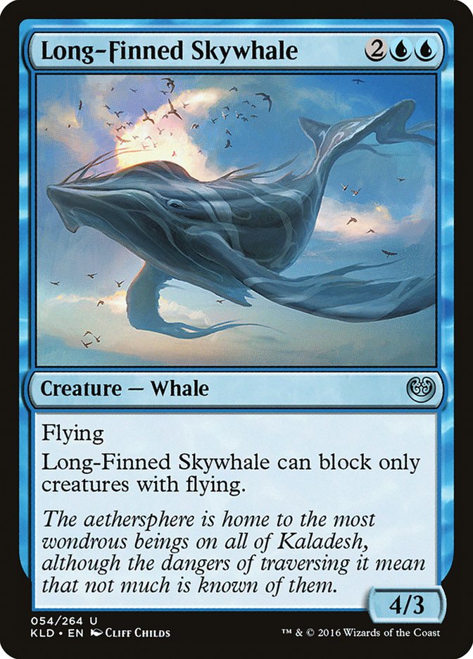 Long-Finned Skywhale [Kaladesh] | Red Riot Games CA