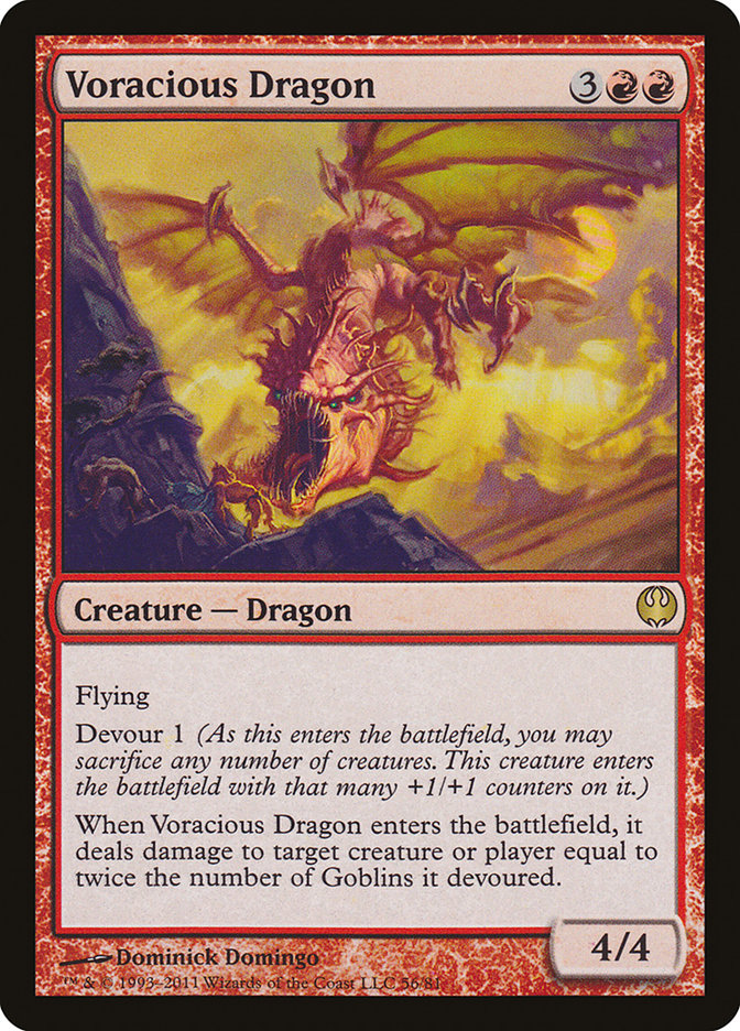 Voracious Dragon [Duel Decks: Knights vs. Dragons] | Red Riot Games CA