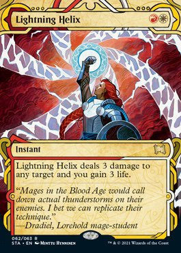 Lightning Helix (Foil Etched) [Strixhaven: School of Mages Mystical Archive] | Red Riot Games CA