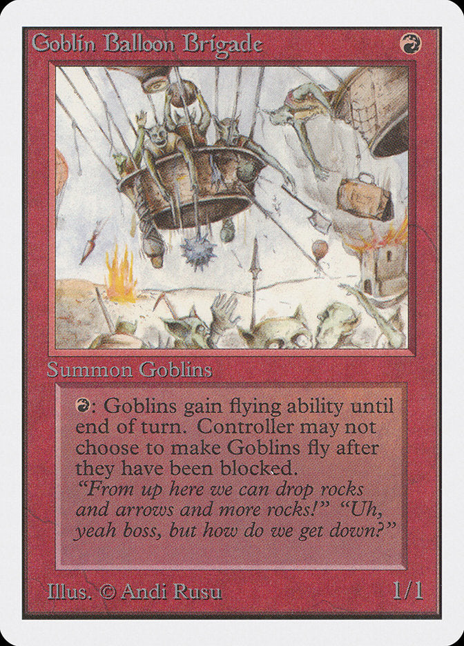 Goblin Balloon Brigade [Unlimited Edition] | Red Riot Games CA