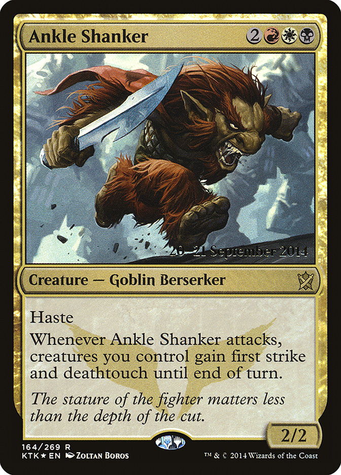 Ankle Shanker [Khans of Tarkir Prerelease Promos] | Red Riot Games CA