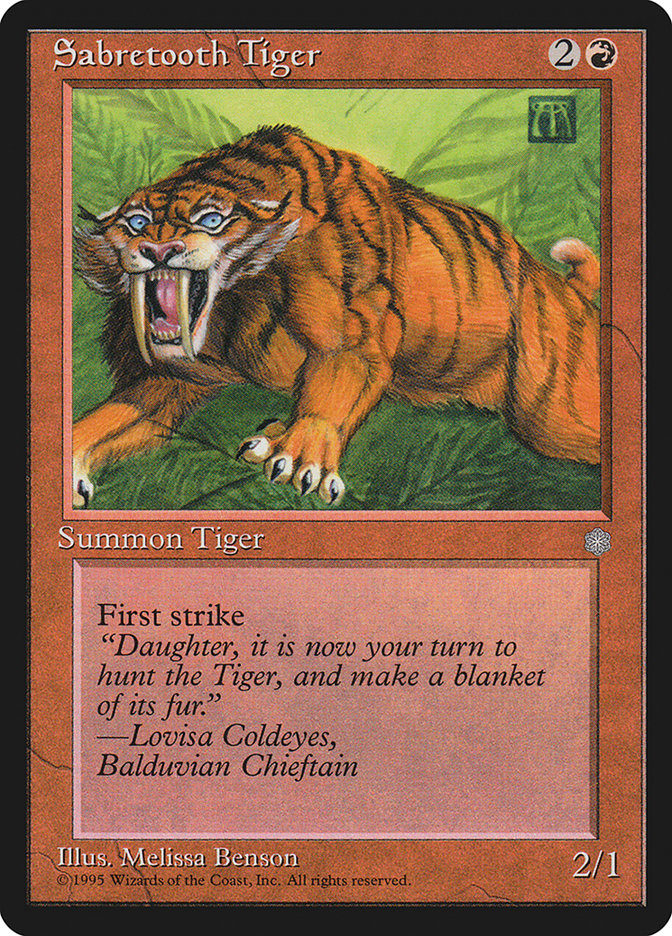 Sabretooth Tiger [Ice Age] | Red Riot Games CA