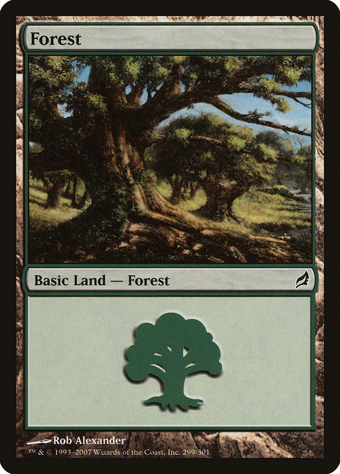 Forest (299) [Lorwyn] | Red Riot Games CA