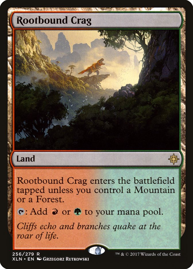 Rootbound Crag [Ixalan] | Red Riot Games CA