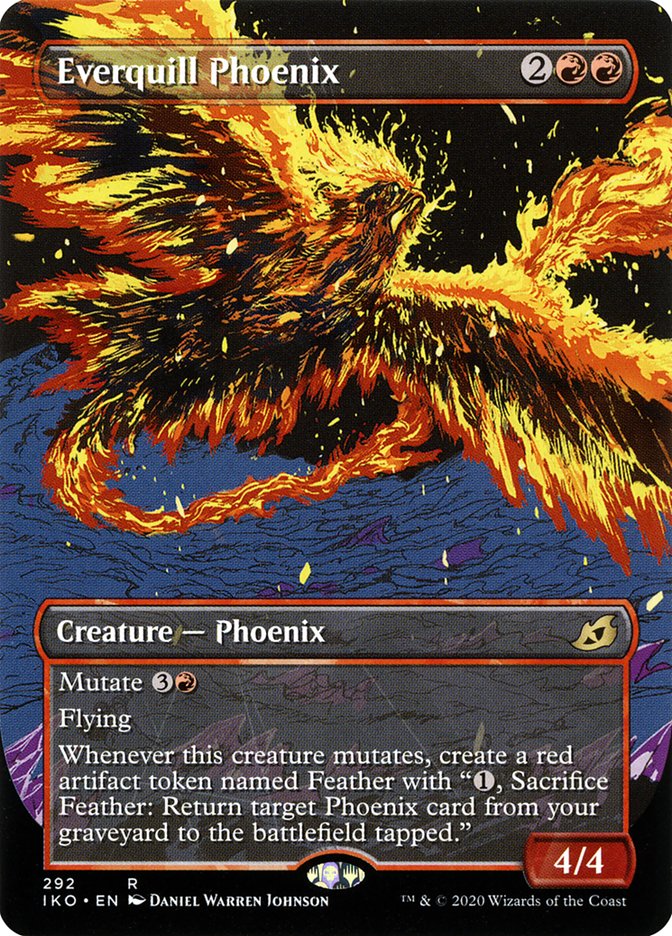 Everquill Phoenix (Showcase) [Ikoria: Lair of Behemoths] | Red Riot Games CA