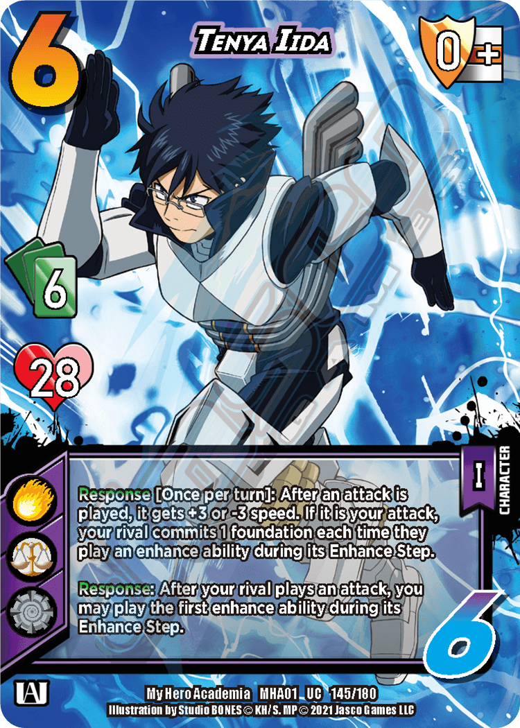 Tenya Iida (Unlimited) [Series 1] – Red Riot Games CA