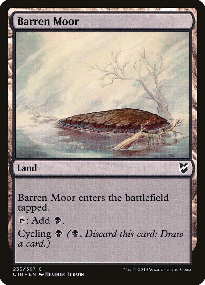 Barren Moor [Commander 2018] | Red Riot Games CA