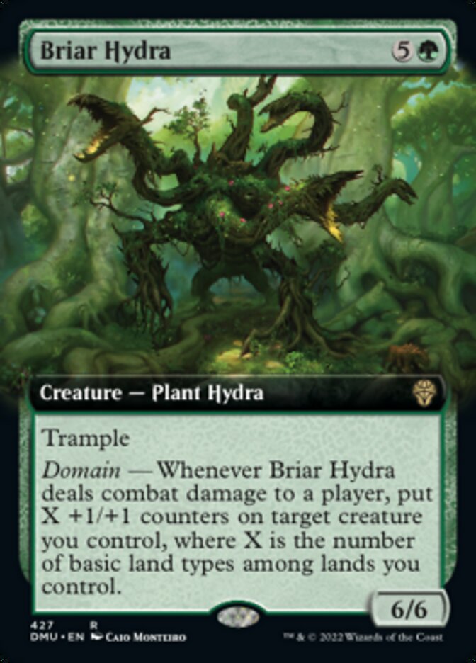 Briar Hydra (Extended Art) [Dominaria United] | Red Riot Games CA