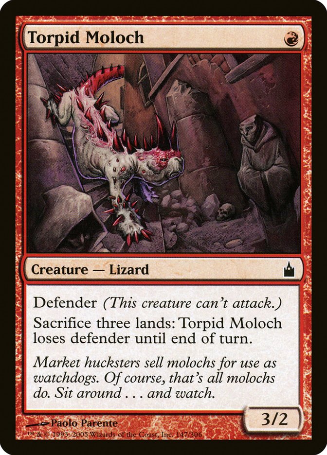 Torpid Moloch [Ravnica: City of Guilds] | Red Riot Games CA