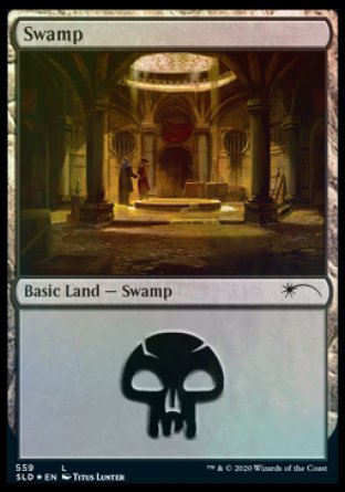 Swamp (Rogues) (559) [Secret Lair Drop Promos] | Red Riot Games CA