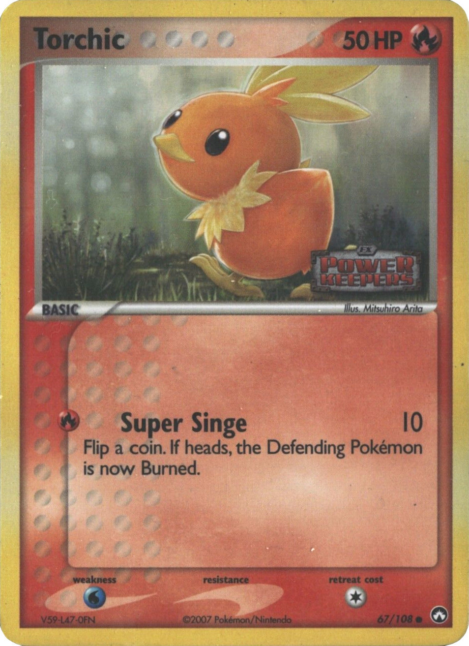 Torchic (67/108) (Stamped) [EX: Power Keepers] | Red Riot Games CA