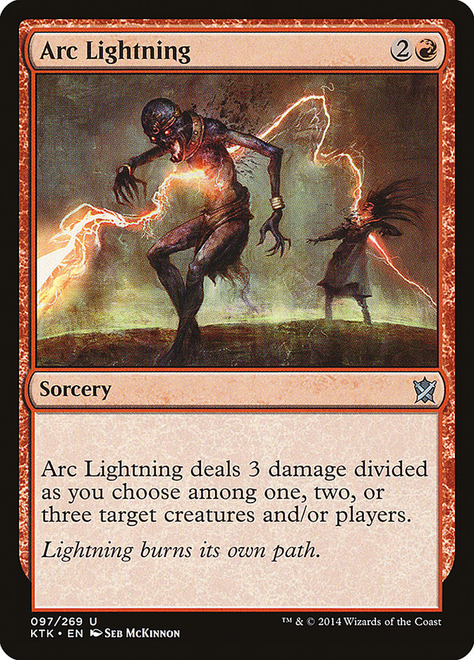 Arc Lightning [Khans of Tarkir] | Red Riot Games CA