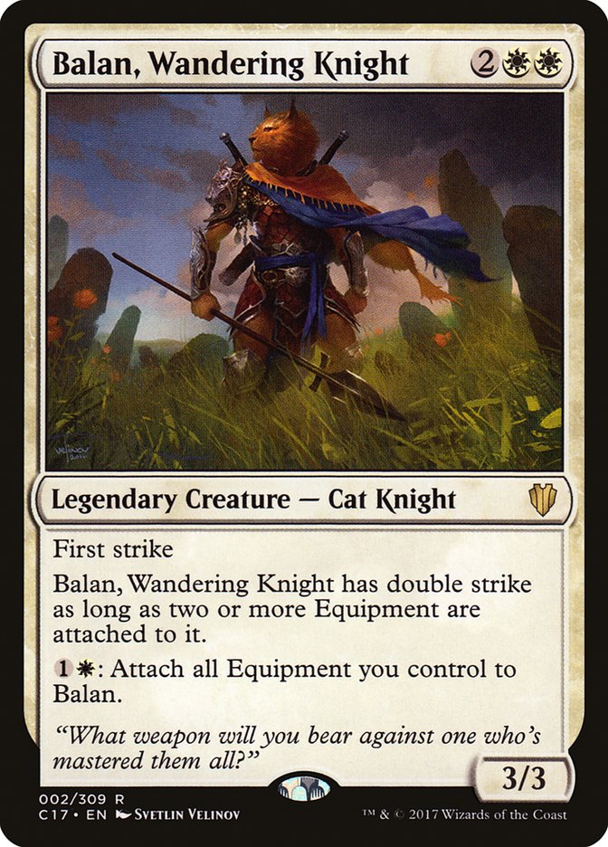Balan, Wandering Knight [Commander 2017] | Red Riot Games CA