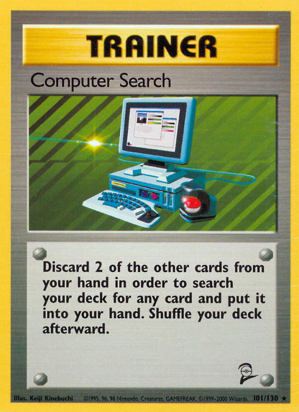 Computer Search (101/130) [Base Set 2] | Red Riot Games CA