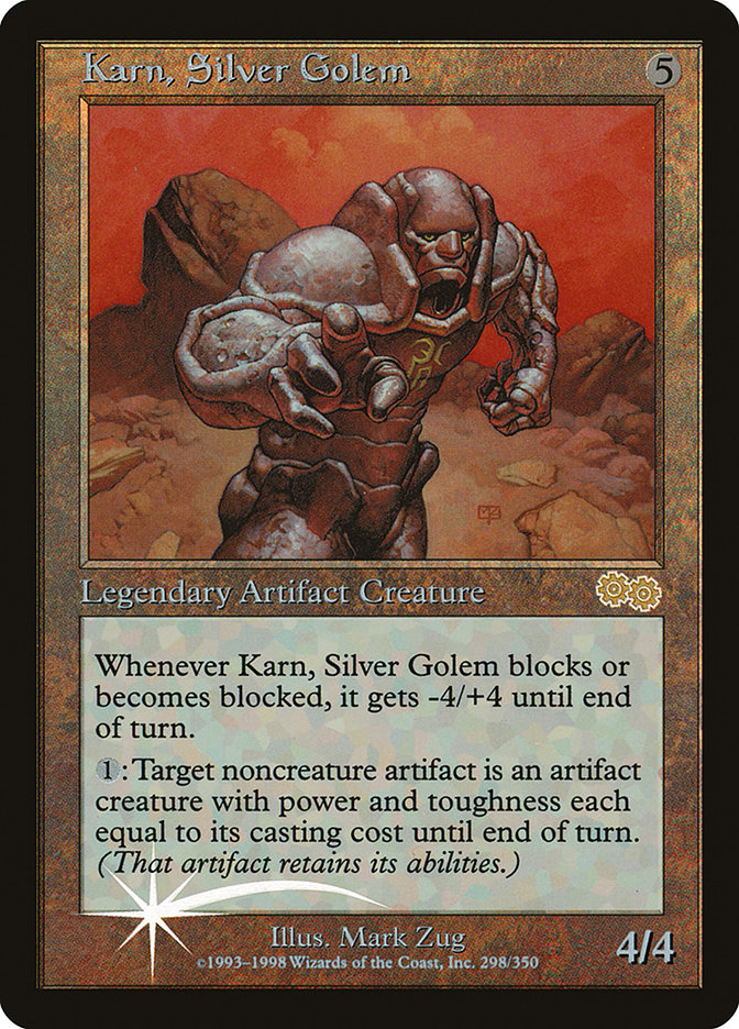 Karn, Silver Golem [Arena League 1999] | Red Riot Games CA