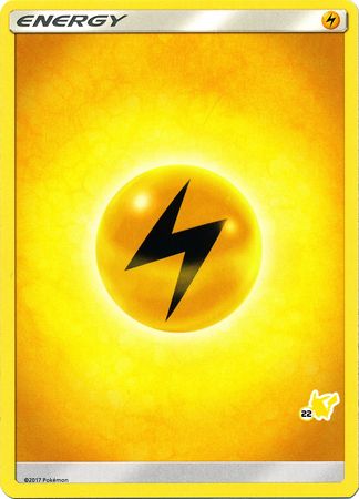 Lightning Energy (Pikachu Stamp #22) [Battle Academy 2020] | Red Riot Games CA