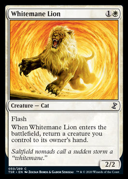 Whitemane Lion [Time Spiral Remastered] | Red Riot Games CA