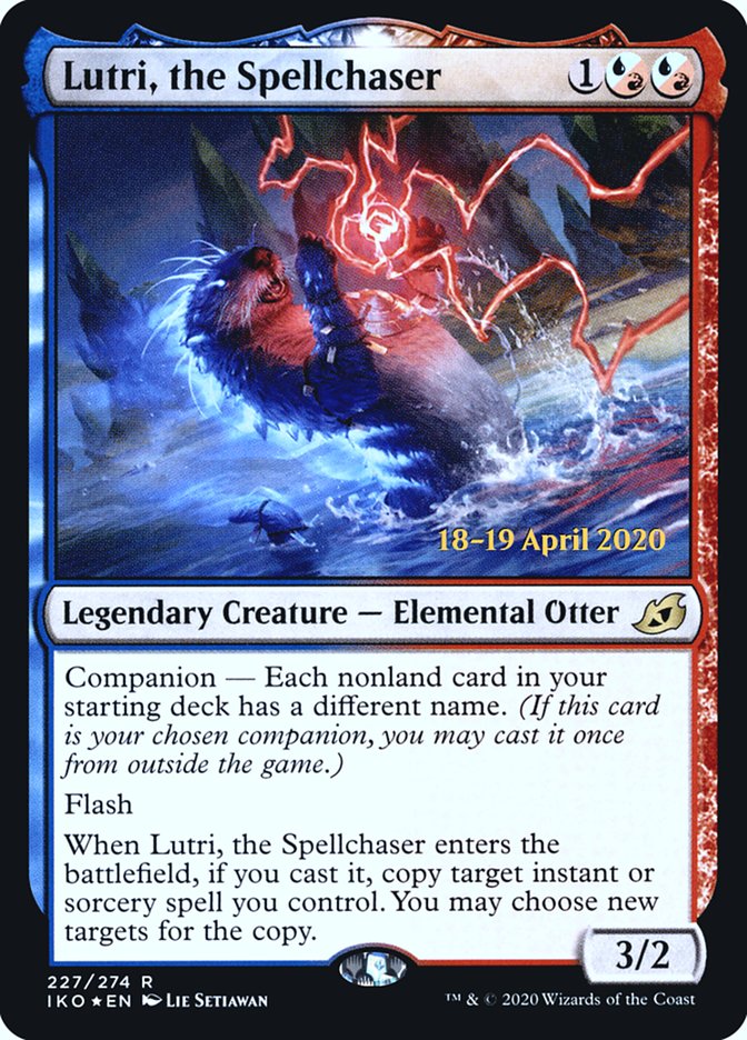 Lutri, the Spellchaser [Ikoria: Lair of Behemoths Prerelease Promos] | Red Riot Games CA