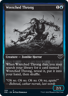Wretched Throng [Innistrad: Double Feature] | Red Riot Games CA