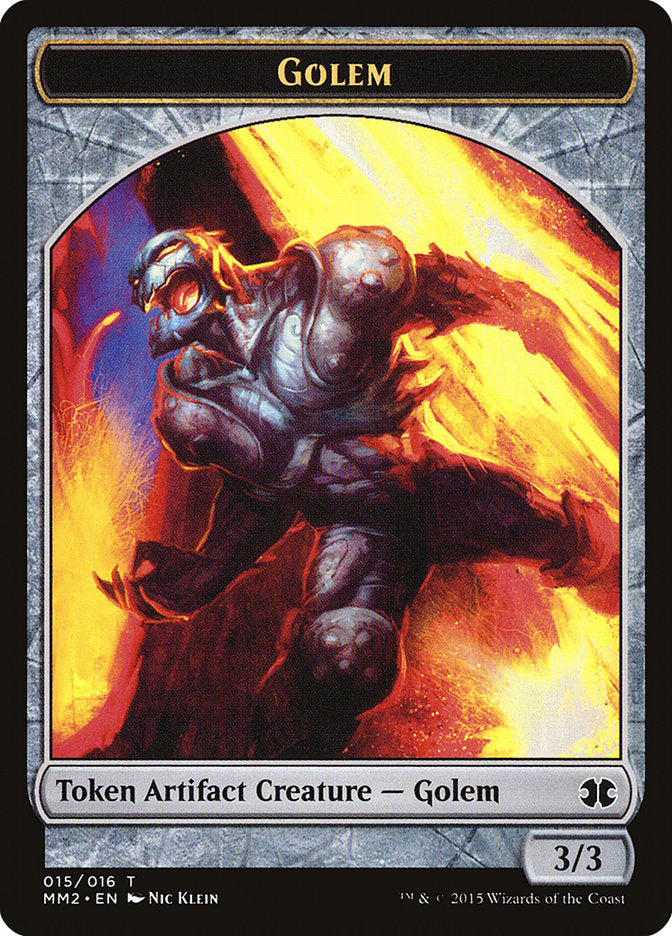 Golem Token [Modern Masters 2015 Tokens] | Red Riot Games CA