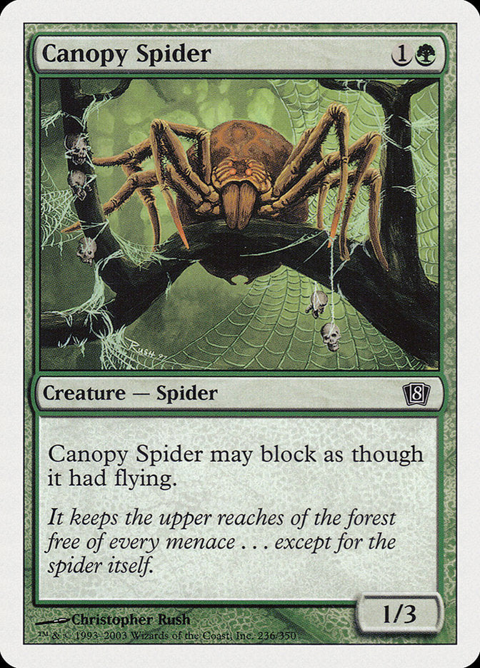 Canopy Spider [Eighth Edition] | Red Riot Games CA