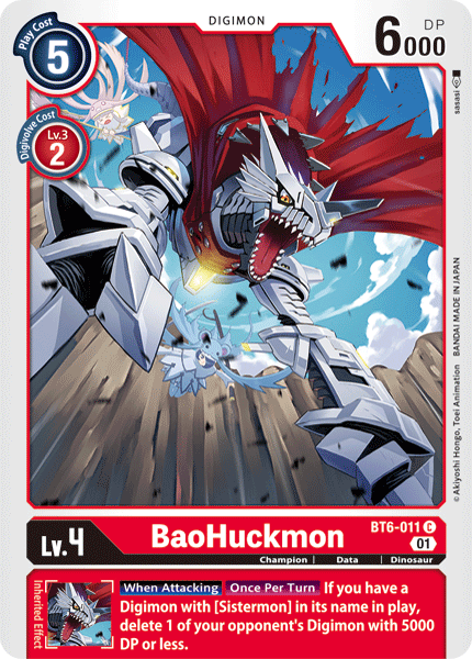 BaoHuckmon [BT6-011] [Double Diamond] | Red Riot Games CA