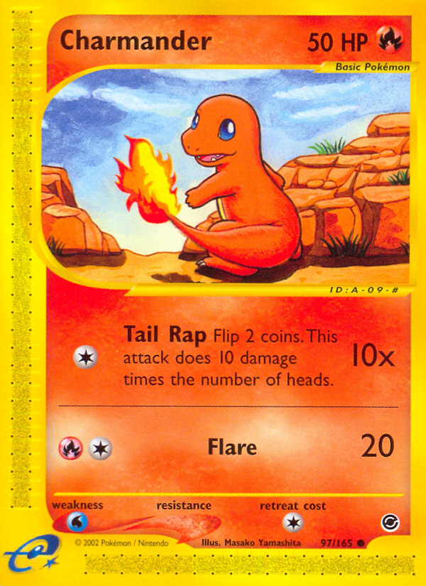 Charmander (97/165) [Expedition: Base Set] | Red Riot Games CA