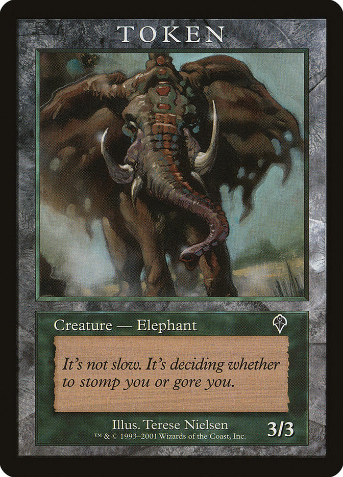 Elephant Token [Magic Player Rewards 2001] | Red Riot Games CA