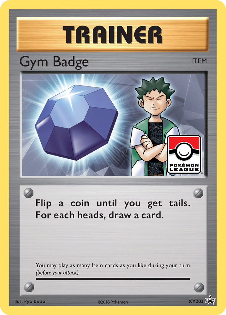 Gym Badge (XY203) [XY: Black Star Promos] | Red Riot Games CA