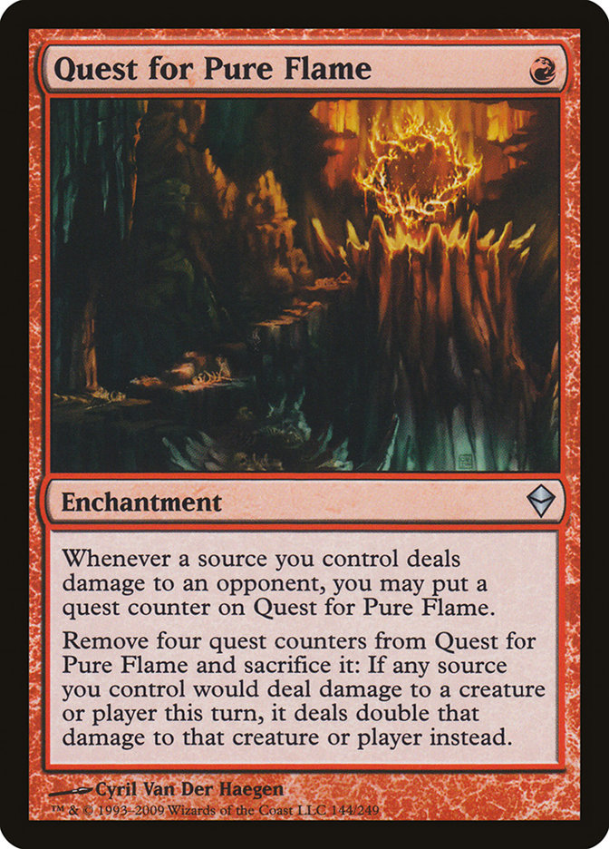 Quest for Pure Flame [Zendikar] | Red Riot Games CA