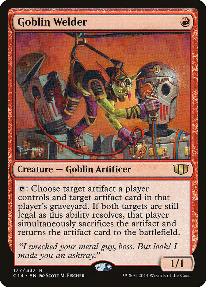 Goblin Welder [Commander 2014] | Red Riot Games CA