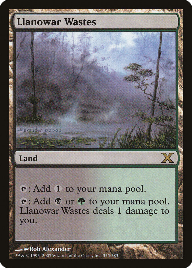 Llanowar Wastes [Tenth Edition] | Red Riot Games CA
