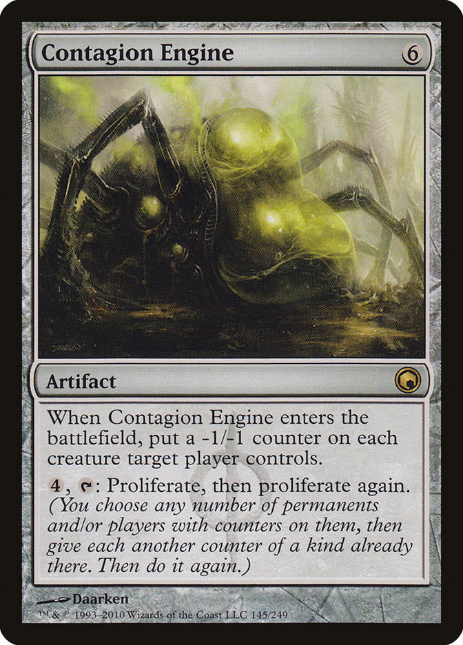 Contagion Engine [Scars of Mirrodin] | Red Riot Games CA