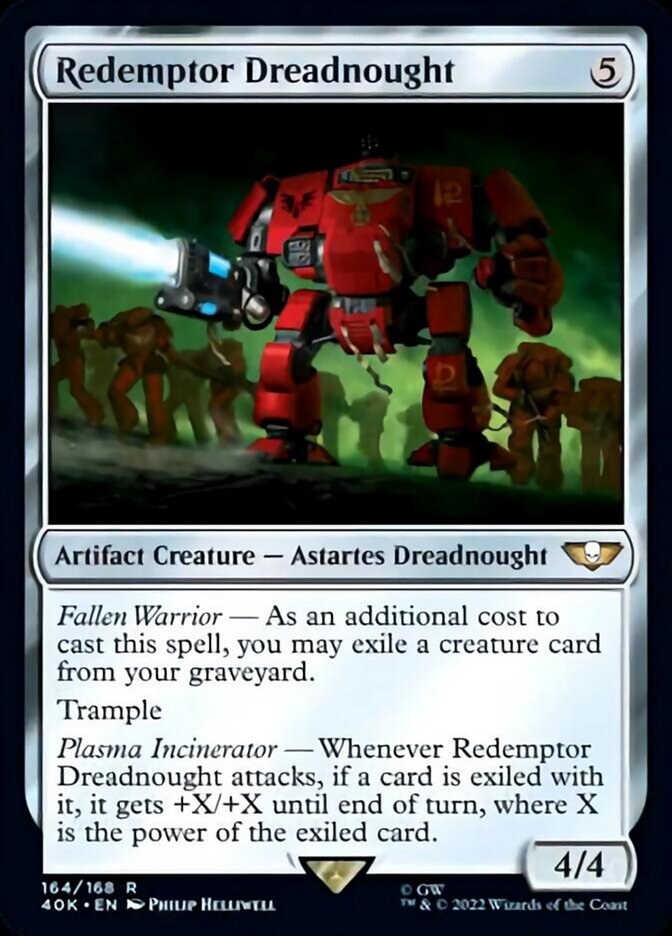 Redemptor Dreadnought (Surge Foil) [Warhammer 40,000] | Red Riot Games CA