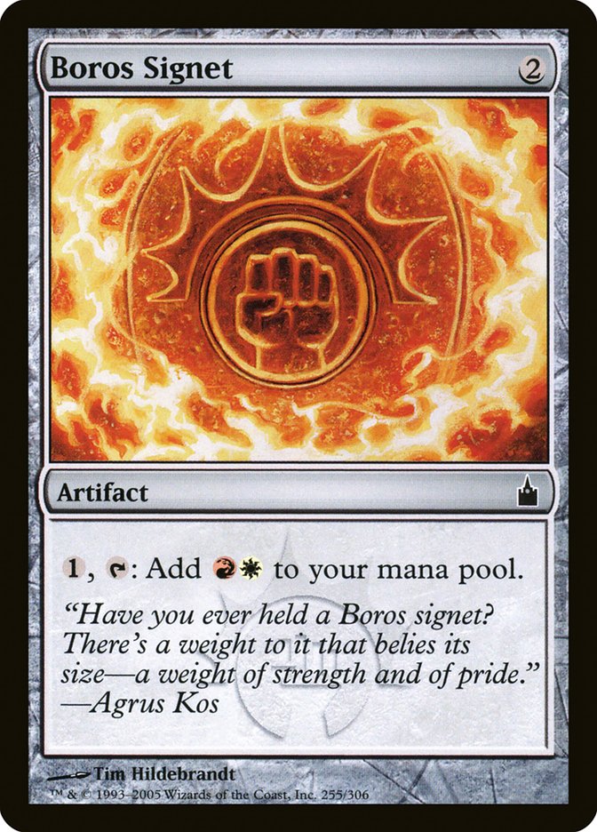 Boros Signet [Ravnica: City of Guilds] | Red Riot Games CA