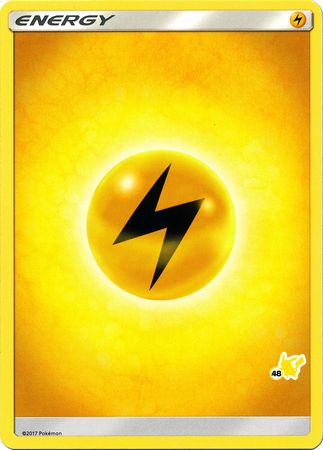 Lightning Energy (Pikachu Stamp #48) [Battle Academy 2020] | Red Riot Games CA