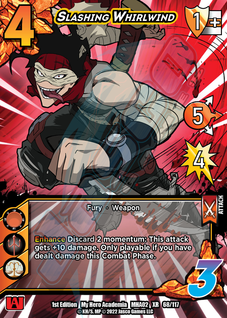 Slashing Whirlwind [Crimson Rampage XR] | Red Riot Games CA