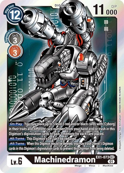 Machinedramon [EX1-073] [Revision Pack Cards] | Red Riot Games CA
