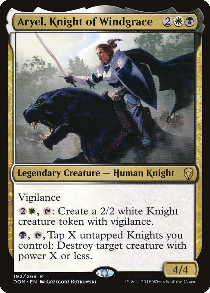 Aryel, Knight of Windgrace [Dominaria] | Red Riot Games CA