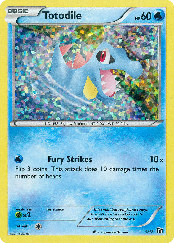 Totodile (5/12) [McDonald's Promos: 2016 Collection] | Red Riot Games CA